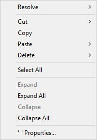 The Context Menu